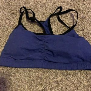 blue bra